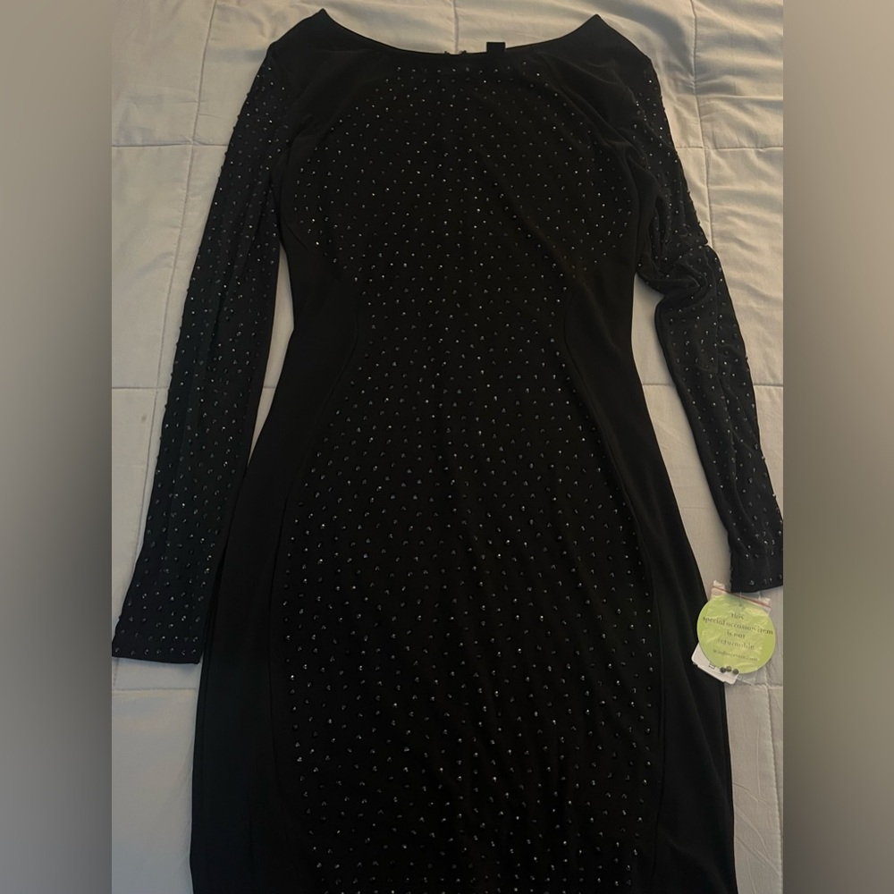 NWT Windsor Black Studded Dress